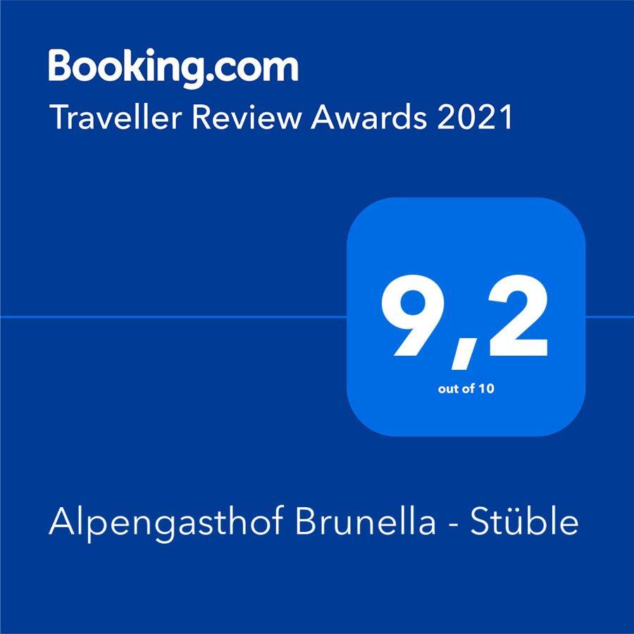 Alpengasthof Brunella - Stueble Ненцінг Екстер'єр фото